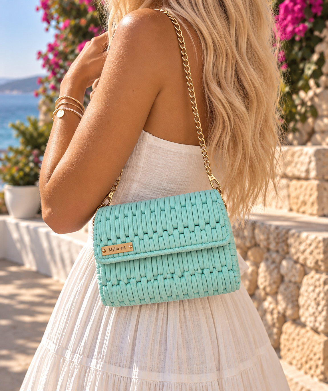Bolso Clasico Menta