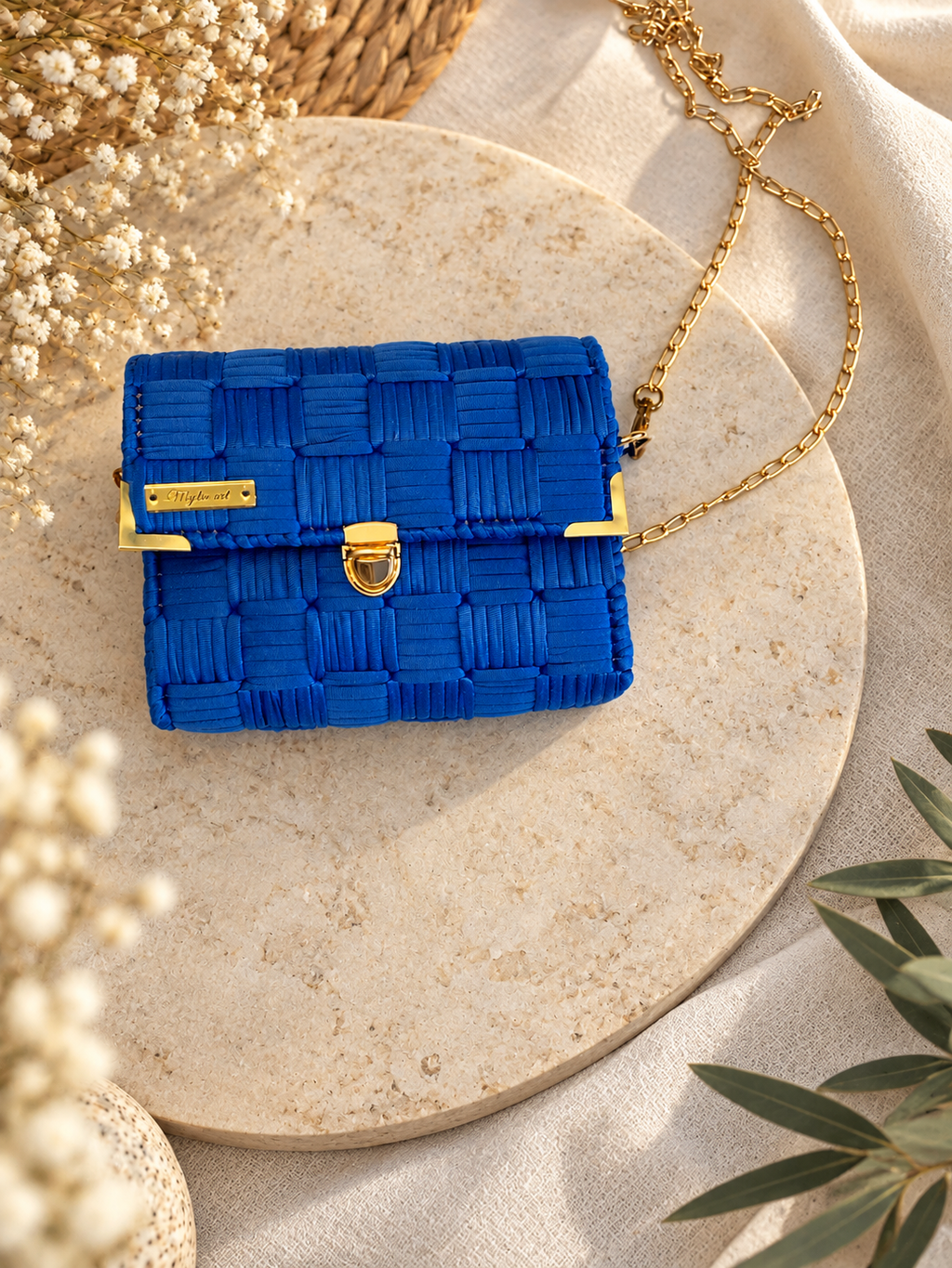 Bolso Azul Elegancia